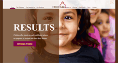 Desktop Screenshot of educareschools.org